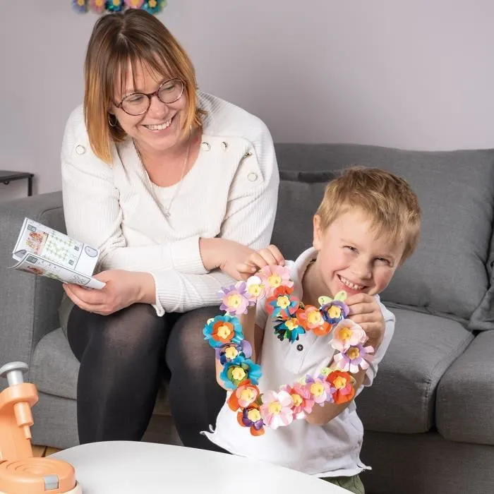 Smoby 3032163504115 Recambios de 16 Flores para Creación de Objetos Decorativos - Juguete Hecho en Francia 3