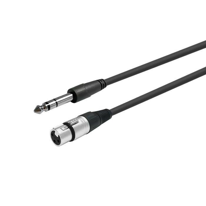 Vivolink XLR Female to Stereo Jack 6.35mm, Cable 1m Vivolink XLR Female to Stereo Jack 6.35mm, Cable 1m