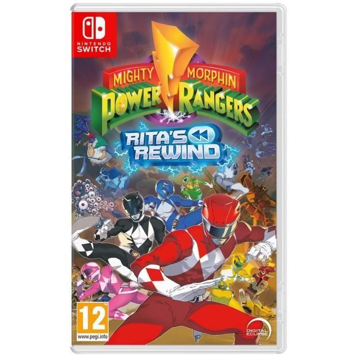 Just For Games JUS1738406314338 Mighty Morphin Power Rangers: Rita's Rewind Videojuego Acción 2D Pixel Art PEGI 12+ 0 Just For Games JUS1738406314338 Mighty Morphin Power Rangers: Rita's Rewind Videojuego Acción 2D Pixel Art PEGI 12+ 0