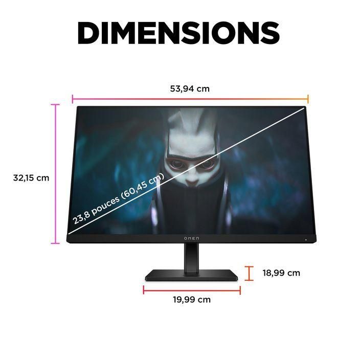 HP OMEN 24 Monitor Gaming 23.8" FHD 165Hz 13 HP OMEN 24 Monitor Gaming 23.8" FHD 165Hz 13