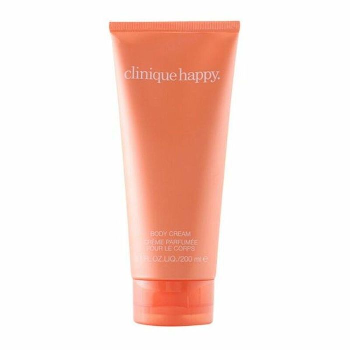 Clinique Iln49881 HAPPY Crema Corporal Hidratante Intensa para Mujer, Todo Tipo de Pieles, Fragancia Fresca 200 ml