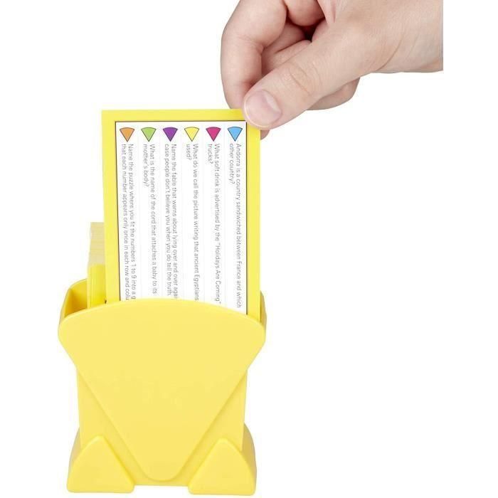 Hasbro Gaming Trivial Pursuit Family Edición 2018 Juego de Mesa - Desafío Intergeneracional con Preguntas Adaptadas para Niños y Adultos 4