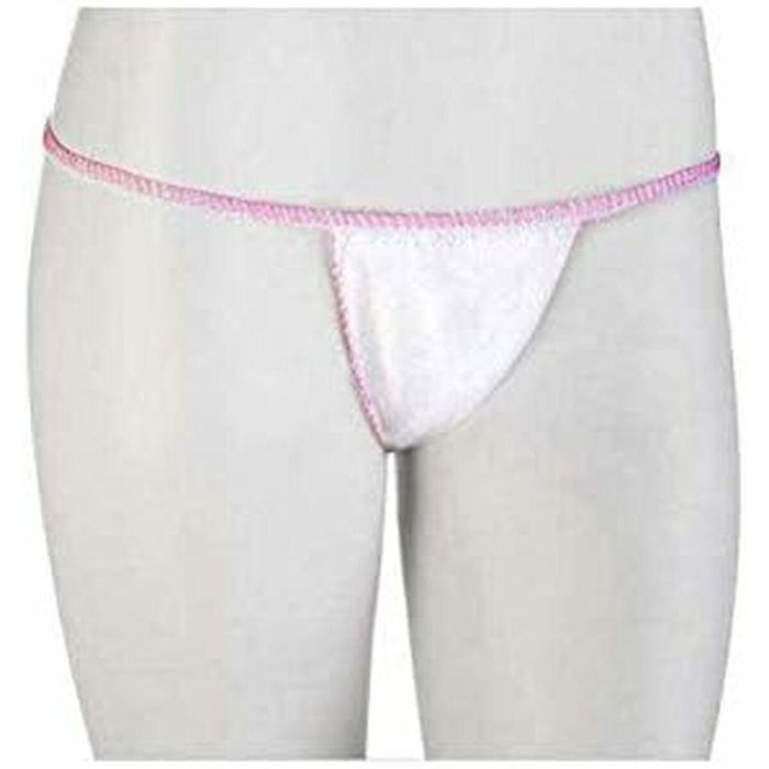 Tanga PREMIUM 19934 Blanco Desechables (100 uds) 1