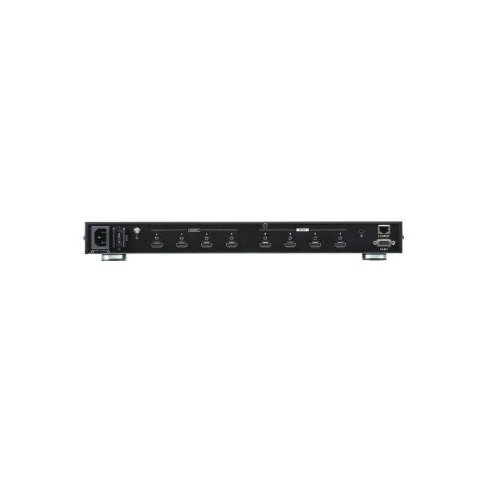 Aten VM0404HB Conmutador HDMI Matrix True 4K, HDCP 2.2, 3D, 4K @ 60Hz (4:4:4), Deep Color, CEC, Control RS-232, Ethernet, IR 1