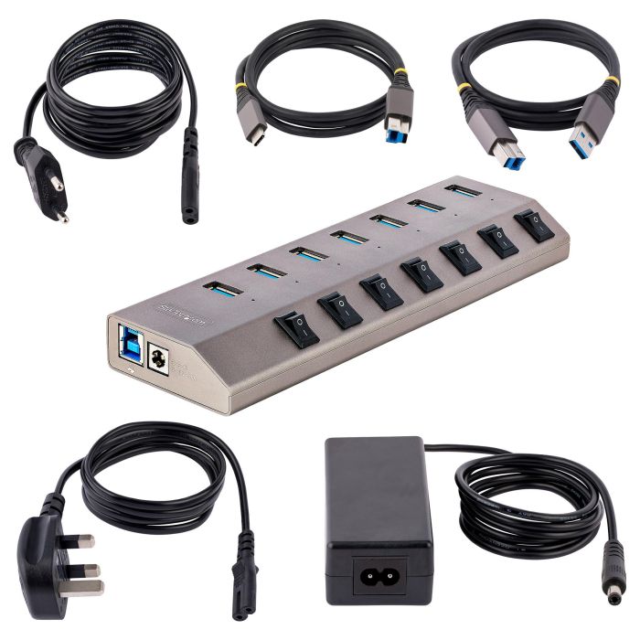 Hub USB Startech 5G7AIBS-USB-HUB-EU 8