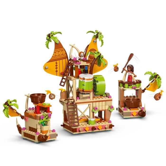 LEGO 43258 Disney Moana 2 El Barco Kakamora Set de Construcción para Niñas 7+ Años 1