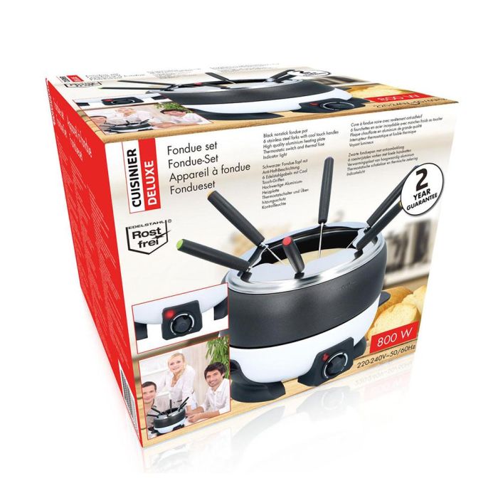 Juego de fondue 230v~ 800 W 2,3 l 1