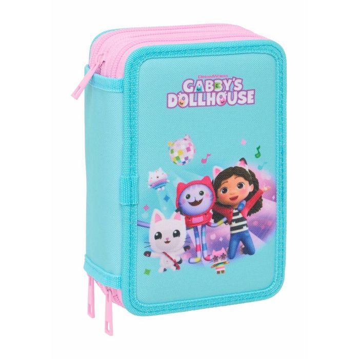 Safta Plumier Triple Gabby's Dollhouse 37 Piezas, Estuche Escolar 12.5x19.5x5.5cm, Edad 3+ Años 8 Safta Plumier Triple Gabby's Dollhouse 37 Piezas, Estuche Escolar 12.5x19.5x5.5cm, Edad 3+ Años 8
