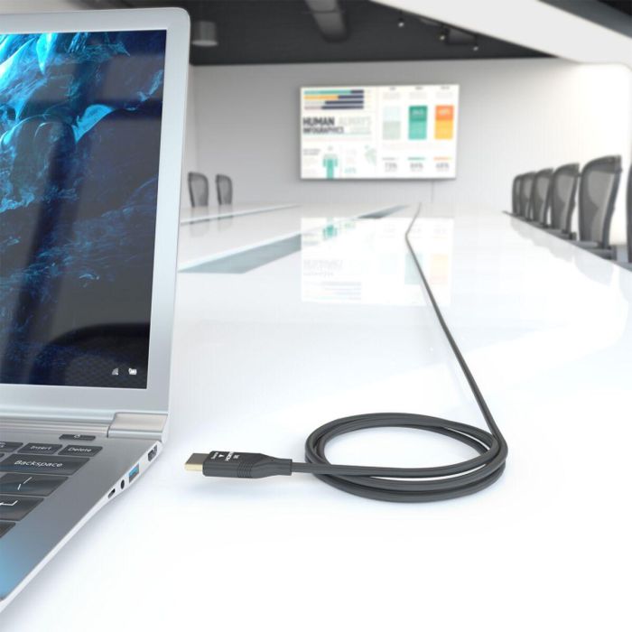 AISENS - CABLE HDMI V2.1 AOC ULTRA ALTA VELOCIDAD / HEC 8K@60HZ 4K@120HZ 4:4:4 48GBPS, A/M-A/M, NEGRO, 15M 2 AISENS - CABLE HDMI V2.1 AOC ULTRA ALTA VELOCIDAD / HEC 8K@60HZ 4K@120HZ 4:4:4 48GBPS, A/M-A/M, NEGRO, 15M 2