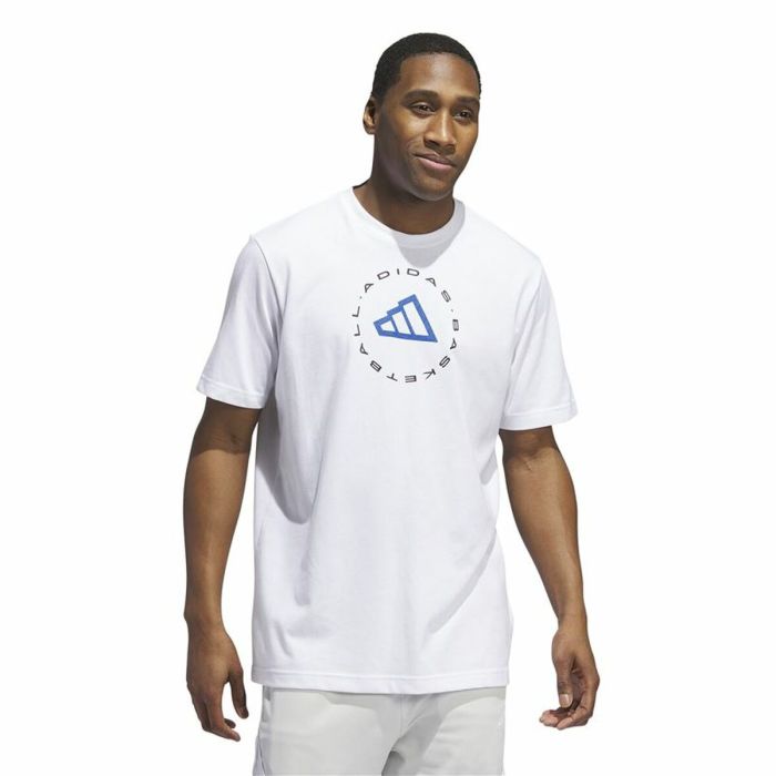 Camiseta de baloncesto Adidas Hoops Emblem Graphic 4 Camiseta de baloncesto Adidas Hoops Emblem Graphic 4