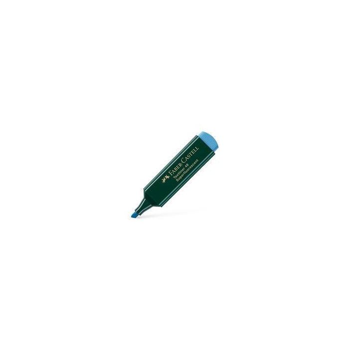 Faber Castell Marcador Fluorescente Textliner 48 Azul Faber Castell Marcador Fluorescente Textliner 48 Azul