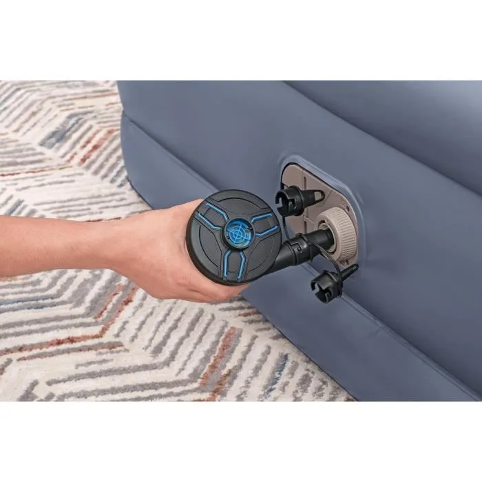 Bestway Colchón Hinchable 6713I Tritech para 2 Plazas, Bomba Eléctrica Integrada, Estructura de Cama, 203 x 152 x 51 cm 5 Bestway Colchón Hinchable 6713I Tritech para 2 Plazas, Bomba Eléctrica Integrada, Estructura de Cama, 203 x 152 x 51 cm 5