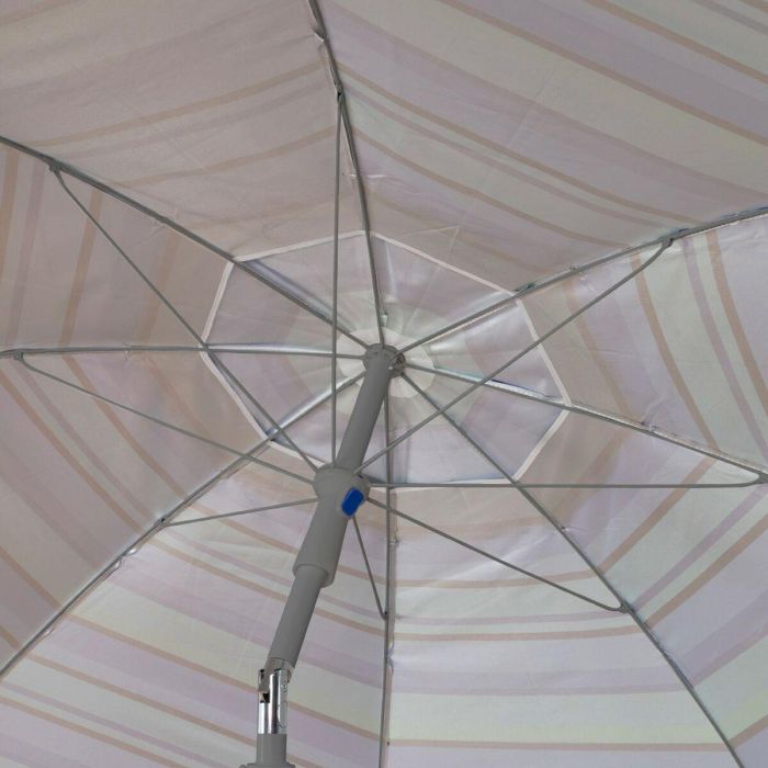 Sombrilla Aktive Acero Tela Oxford 210 x 205 x 210 cm 1 Sombrilla Aktive Acero Tela Oxford 210 x 205 x 210 cm 1