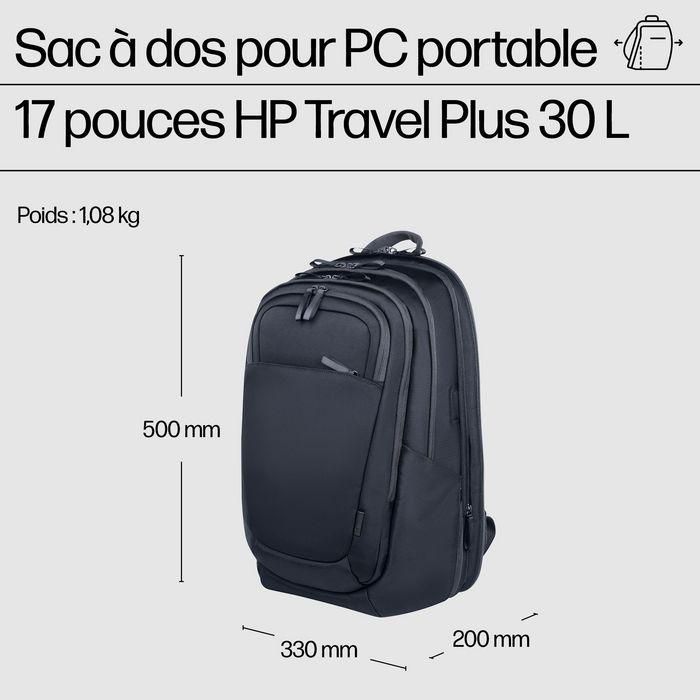 HP Mochila para Portátil Travel Plus 30L 17-inch 8 HP Mochila para Portátil Travel Plus 30L 17-inch 8