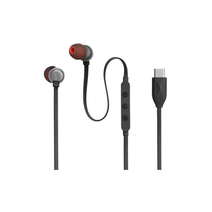 JBL JBLT310CBLK Auriculares In-Ear Tune 310C con Micrófono, USB-C, Sonido Pure Bass, Hi-Res Audio, Negros 5 JBL JBLT310CBLK Auriculares In-Ear Tune 310C con Micrófono, USB-C, Sonido Pure Bass, Hi-Res Audio, Negros 5