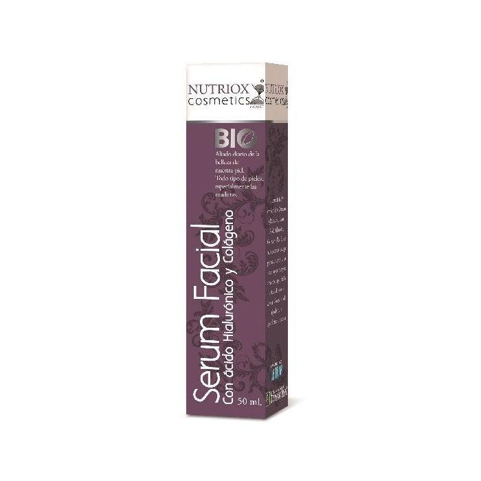 NUTRIOX Serum Facial con Ácido Hialurónico y Colágeno Antienvejecimiento, 50ml