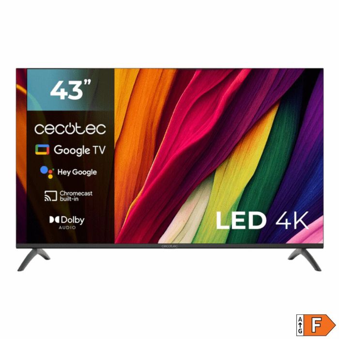 Cecotec ALU40043 Smart TV 43" 4K Ultra HD Android TV 11 con Dolby Vision, Dolby Audio, HDMI 2.1 y Google Assistant Negro 6 Cecotec ALU40043 Smart TV 43" 4K Ultra HD Android TV 11 con Dolby Vision, Dolby Audio, HDMI 2.1 y Google Assistant Negro 6