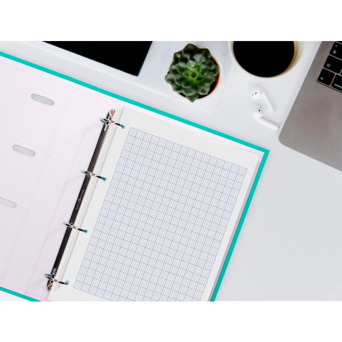 Liderpapel Recambio A4 100 Hojas 60gr Rayado Nº 46 4 Taladros Escolar 8