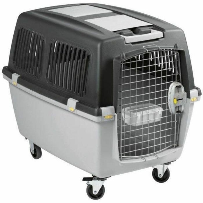 Kerbl TRI8003507974500 Caja de Transporte Gulliver Mega Gris 81x61x60 cm Kerbl TRI8003507974500 Caja de Transporte Gulliver Mega Gris 81x61x60 cm