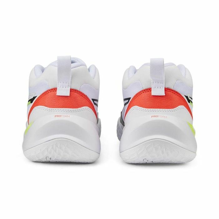 Zapatillas de Baloncesto para Adultos Puma Playmaker Pro Blanco 1 Zapatillas de Baloncesto para Adultos Puma Playmaker Pro Blanco 1