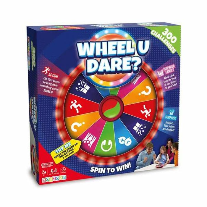 Juego giro y desafio ¡el juego que te hará reir y mover el cuerpo! Juego giro y desafio ¡el juego que te hará reir y mover el cuerpo!