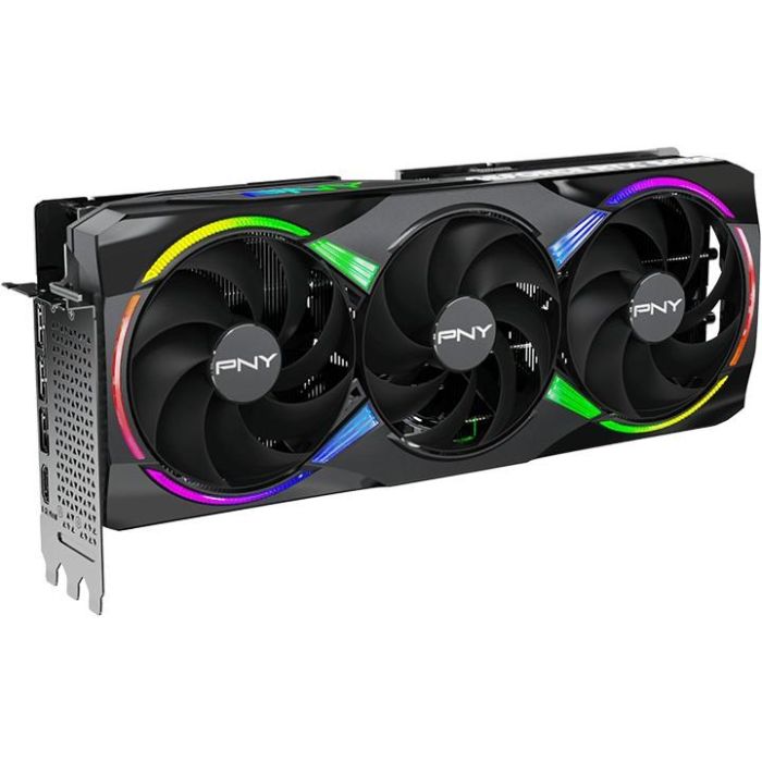 PNY GeForce RTX 5080 16GB GDDR7 3Fan ARGB OC Tarjeta Gráfica 12