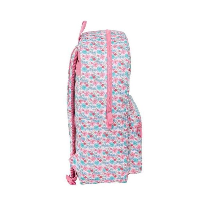 Mochila para Portátil Moos Flores Multicolor 32 x 43 x 14 cm 2 Mochila para Portátil Moos Flores Multicolor 32 x 43 x 14 cm 2