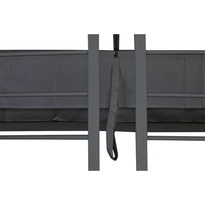 Pérgola DKD Home Decor Gris 300 x 300 x 230 cm Acero 3 Pérgola DKD Home Decor Gris 300 x 300 x 230 cm Acero 3