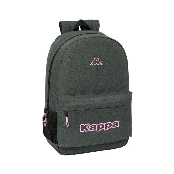 Mochila Escolar Kappa Silver pink Gris 30 x 14 x 46 cm 0 Mochila Escolar Kappa Silver pink Gris 30 x 14 x 46 cm 0