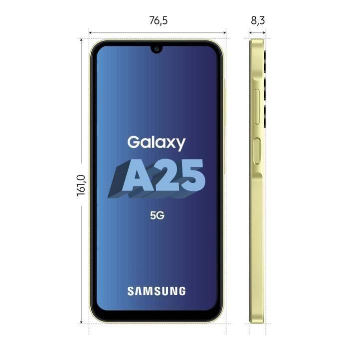 Smartphone SAMSUNG Galaxy A25 5G 128GB Lima 2 Smartphone SAMSUNG Galaxy A25 5G 128GB Lima 2