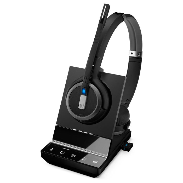 EPOS Auriculares Inalámbricos DECT Impact SDW 5066T Binaurales Oficina/Centro de Llamadas Negro 1