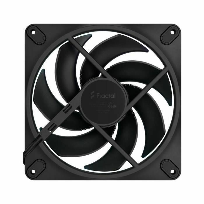 Fractal Design FRA7340172708933 Ventilador PC Momentum 14 RGB, Pack 3, FDB, Anillo de Luz ARGB Gen 2, Control PWM