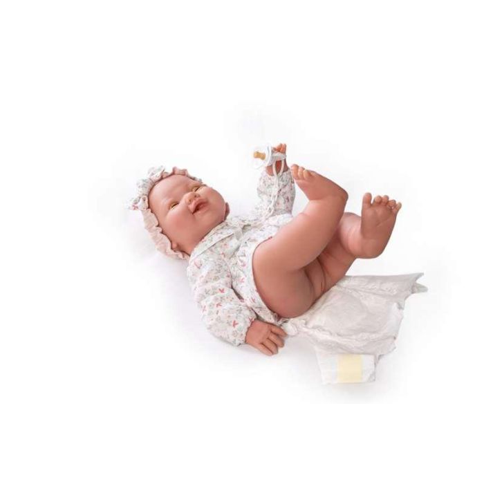 Muñeca recién nacida mia, hace pipi con mochila para ti. 42 cm. incluye mochila y biberon 2 Muñeca recién nacida mia, hace pipi con mochila para ti. 42 cm. incluye mochila y biberon 2