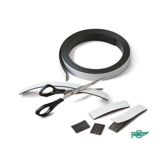 Faibo Bandas Magnéticas Adhesivas 3000x20x1,5 mm