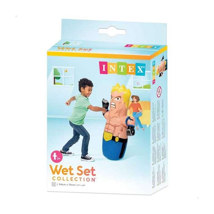 Intex Figura Hinchable Tentetieso Luchador PVC 94x74 cm, para niños +3 años, Modelos Surtidos (2 Colores) 3