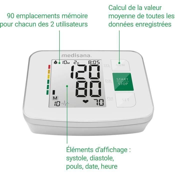 Tensiómetro Medisana BU 512 Blanco 2 Tensiómetro Medisana BU 512 Blanco 2
