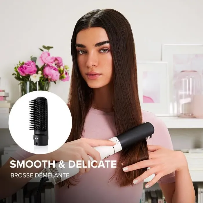 Bellissima Air Wonder Cepillo Soplador Iónico - Cepillo Secador Volumen Calentado con 8 Accesorios y Cerámica de Queratina 3