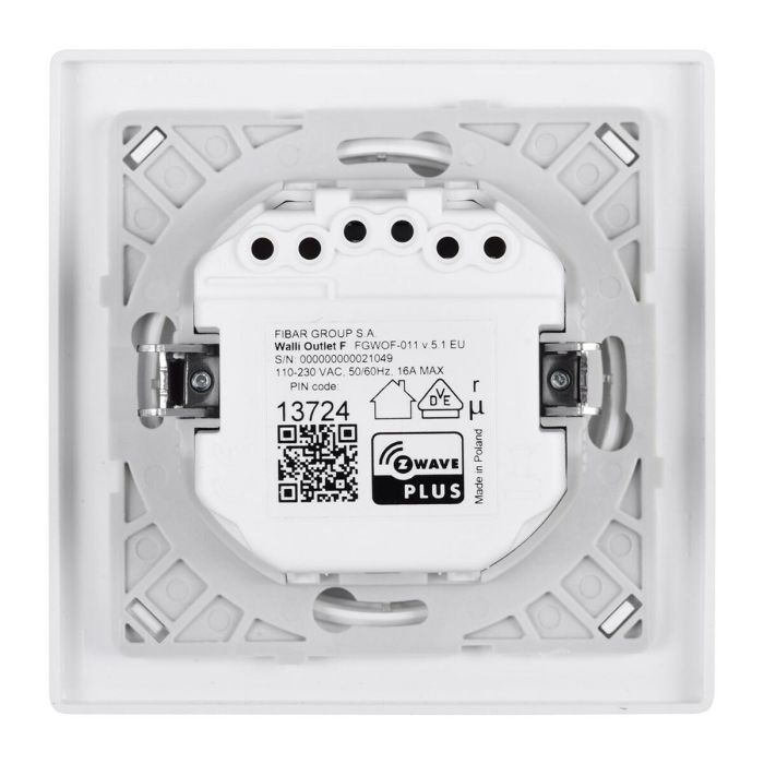Enchufe Inteligente Fibaro FGWOF-011 220 V 16 A 4 Enchufe Inteligente Fibaro FGWOF-011 220 V 16 A 4