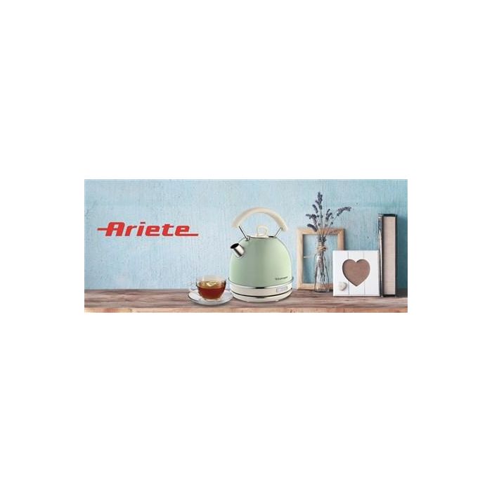 Ariete 2877/04 Hervidor Vintage 1.7L Verde, Filtro Anti Cal, Auto Apagado 1 Ariete 2877/04 Hervidor Vintage 1.7L Verde, Filtro Anti Cal, Auto Apagado 1