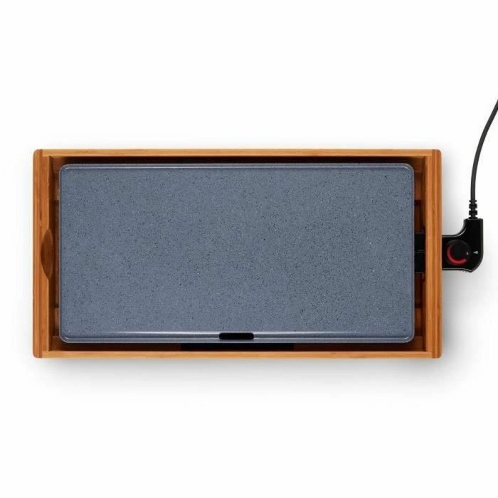 Livoo DOC322 Plancha - 2200W - Placa de aluminio fundido extraíble - Termostato regulable 3