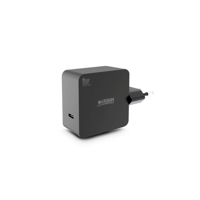 Cargador para Portátil Urban Factory GPS65UF 65 W 0 Cargador para Portátil Urban Factory GPS65UF 65 W 0