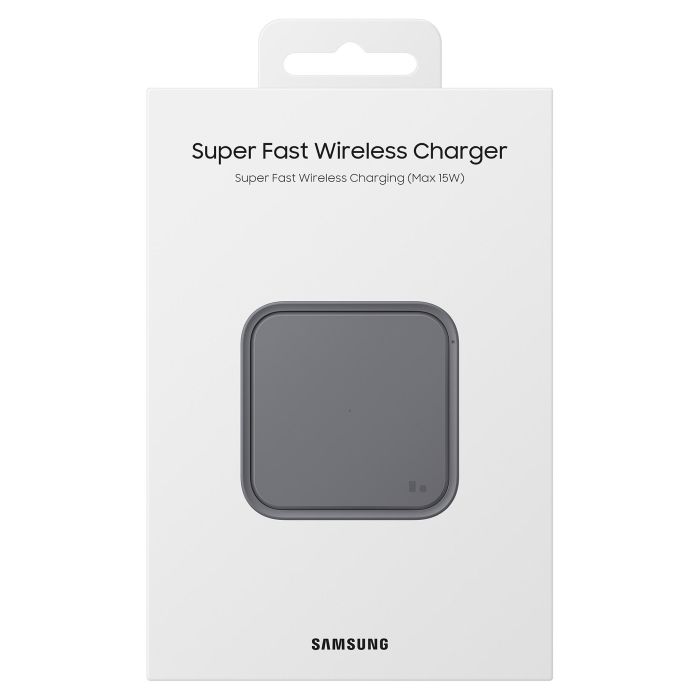 Samsung EP-P3400T Cargador Inalámbrico Pad con Adaptador, Gris, 15W 7