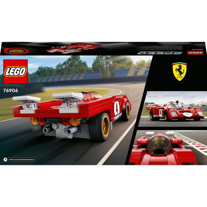 LEGO 76906 Speed Champions 1970 Ferrari 512 M Coche de Carreras de Juguete para Construir 8 LEGO 76906 Speed Champions 1970 Ferrari 512 M Coche de Carreras de Juguete para Construir 8