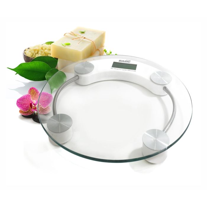 Báscula de baño digital Basic Home 150 kg (6 Unidades) 2 Báscula de baño digital Basic Home 150 kg (6 Unidades) 2