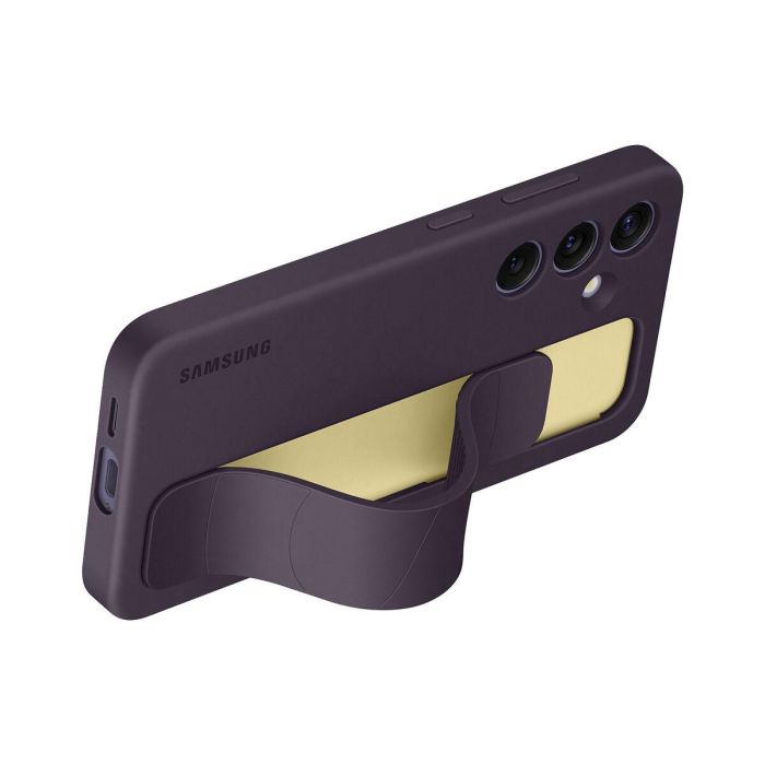Funda SAMSUNG S24 con soporte Morado Oscuro 2 Funda SAMSUNG S24 con soporte Morado Oscuro 2
