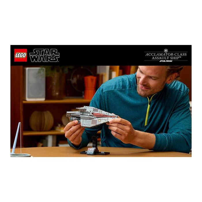 LEGO Star Wars Nave de Asalto Clase Acclamator 75404 450 Piezas 24 LEGO Star Wars Nave de Asalto Clase Acclamator 75404 450 Piezas 24