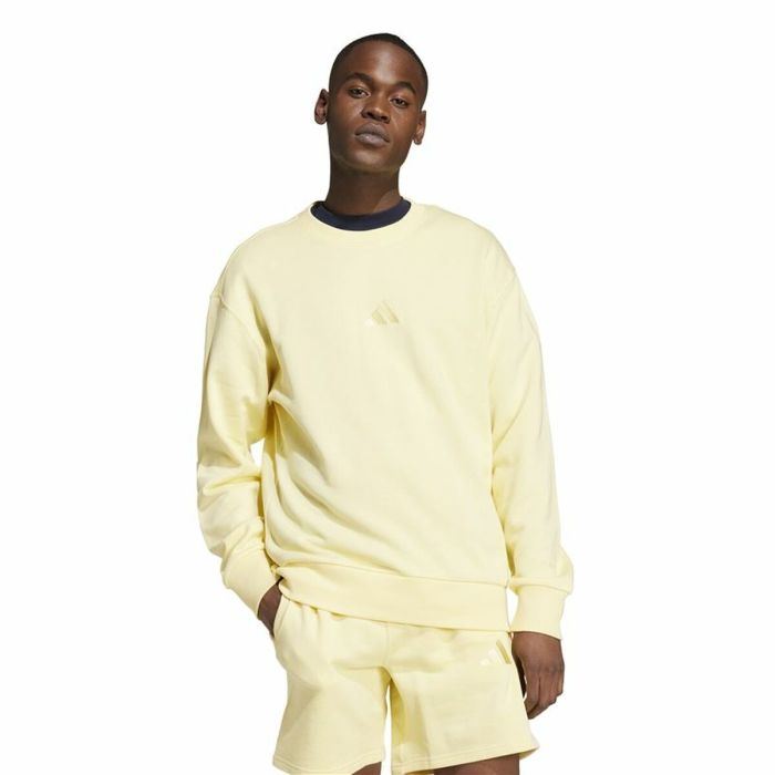 Sudadera sin Capucha Hombre Adidas All Szn French Terry Crew L 5 Sudadera sin Capucha Hombre Adidas All Szn French Terry Crew L 5