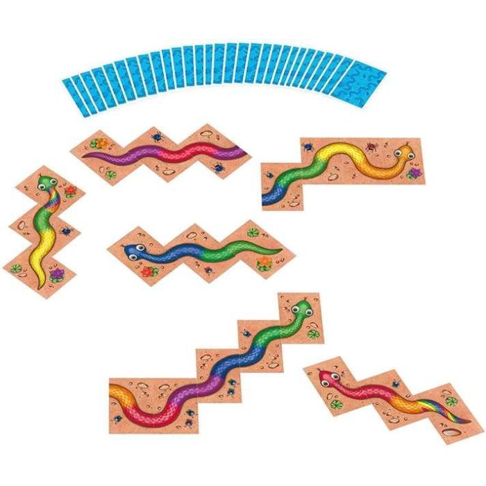Juego serpentina ¿quién puede ayudar a poner los colores en orden? 3 Juego serpentina ¿quién puede ayudar a poner los colores en orden? 3
