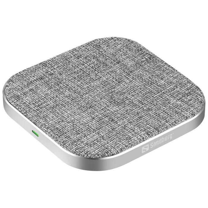 Sandberg Cargador Inalámbrico Pad QI 15W para Recarga de Smartphone sin Cables