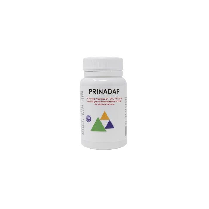 Heliosar Prinadap 60Cap. Suplemento para el Sistema Nervioso con Vitaminas B1, B6, B12, Biotina y Niacina - 60 Cápsulas